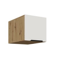 Szafka kuchenna 50 cm okapowa głęboka AURO WH/AR 40 NAGU-36 1F antyfinger